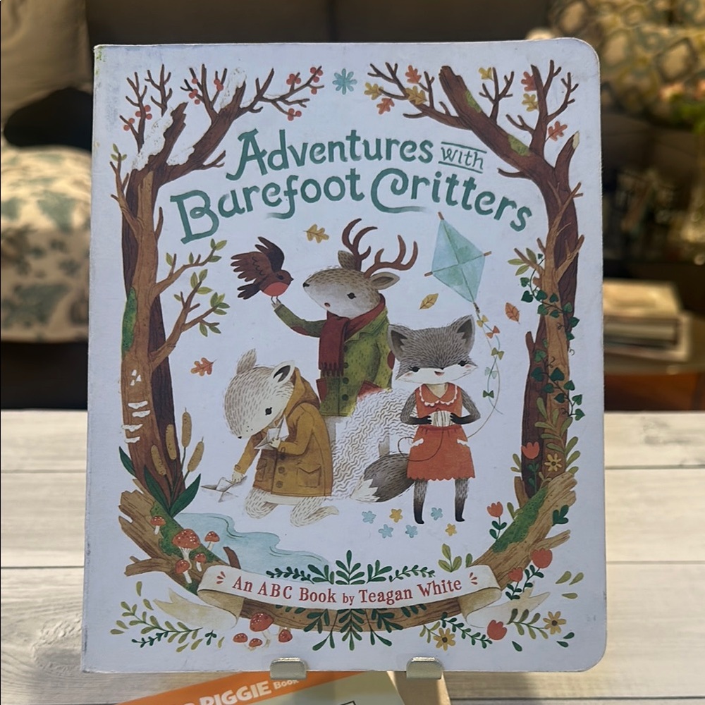 Adventures w/Barefoot Critters ABC w/BONUS Scholastic Book “My Friend is Sad”